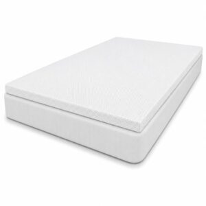 Gel Foam Mattress Topper + Zip Cover